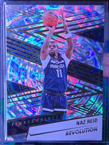 lot 59 image: NAZ REID 2024-25 PANINI REVOLUTION FRACTAL