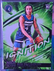lot 76 image: ROB DILLINGHAM 2024-25 PANINI NBA HOOPS IGNITION ROOKIE CARD