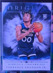 lot 46 image: TERRENCE SHANNON JR 2024-25 PANINI ORIGINS ROOKIE CARD