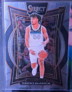 lot 66 image: TERRENCE SHANNON JR 2024-25 PANINI SELECT CONCOURSE ROOKIE CARD