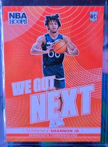 lot 55 image: TERRENCE SHANNON JR 2024-25 PANINI NBA HOOPS WE GOT NEXT ROOKIE CARD
