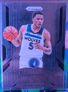 lot 146 image: ANTHONY EDWARDS 2024-25 PANINI PRIZM DOMINANCE
