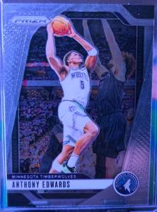 lot 203 image: ANTHONY EDWARDS 2024-25 PANINI PRIZM