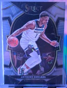 lot 111 image: ANTHONY EDWARDS 2022-23 PANINI SELECT CONCOURSE