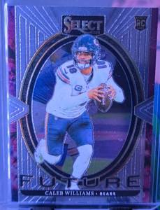 lot 112 image: CALEB WILLIAMS 2024 PANINI SELECT FUTURE ROOKIE CARD