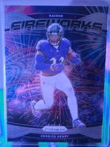 lot 213 image: DERRICK HENRY 2024 PANINI PRIZM FIREWORKS