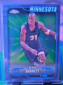 lot 156 image: KEVIN GARNETT 2025 TOPPS CHROME