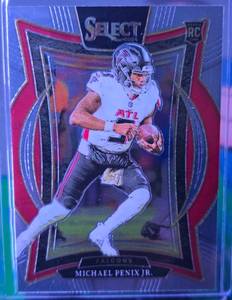 lot 160 image: MICHAEL PENIX JR 2024 PANINI SELECT CONCOURSE ROOKIE CARD