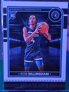 lot 162 image: ROB DILLINGHAM 2024-25 PANINI NBA HOOPS ROOKIE CARD