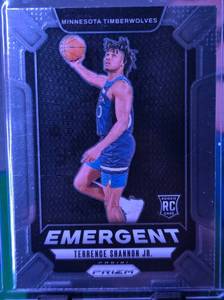 lot 173 image: TERRENCE SHANNON JR 2024-25 PANINI PRIZM EMERGENT ROOKIE CARD