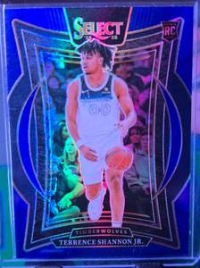 lot 165 image: TERRENCE SHANNON JR 2024-25 PANINI SELECT CONCOURSE SILVER ROOKIE CARD