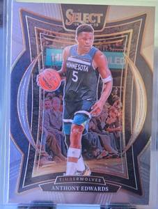 lot 140 image: ANTHONY EDWARDS 2024-25 PANINI SELECT CONCOURSE