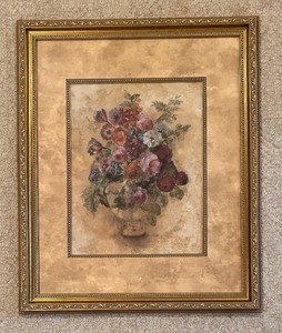lot 72 image: Old World Bouquet Print by artist Marilyn Hageman