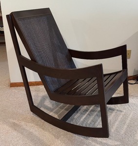 lot 2 image: Rocking Chair