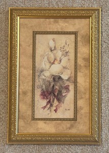 lot 183 image: Lovely Floral Print by Cheri Blum