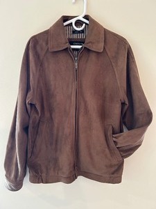 lot 168 image: Mens Claiborne Outerwear Sueded Leather Jacket
