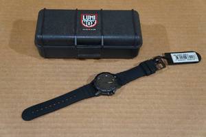 lot 48 image: Luminox Mens Leatherback Sea Turtle Giant Watch XS.0301.BO.L