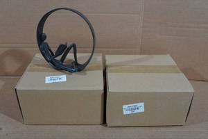lot 131 image: Danya B. Cast Iron Bookend Sculptures - Encircled Reader