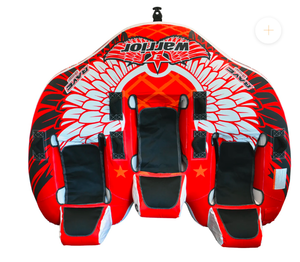 lot 1A image: Rave Sports Warrior 3 Person Towable Tube