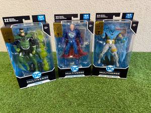 lot 52 image: DC Multiverse Parallax, Lex Luther Power Suit & Azrael Batman Armor