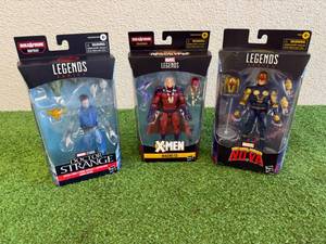 lot 62 image: Marvel Legends Doctor Strange, Magneto & The man Called Nova