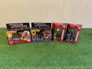 lot 63 image: Transformers Chromedome, Mindwipe, Cheetor & Arcee