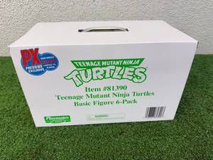 lot 99 image: Teenage Mutant Ninja Turtles Item #81390 6 Pack Figures