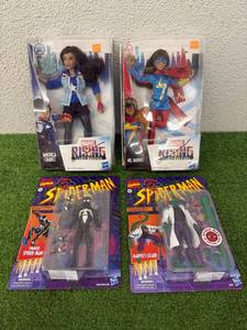lot 104 image: Marvel Rising American Chavez & Ms Marvel and Spiderman Symbiote & Marvels Lizard