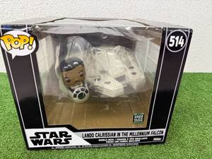 lot 120 image: Funko Pop Star Wars Lando Calrissian in the Millennium Falcon