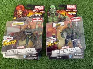 lot 123 image: Marvel Legends Hope Summers & Drax
