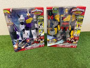 Power Rangers Dino Super Charge Titano Charge Megazord & Plesio Charge Megazord