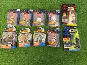 lot 171 image: Star Wars Figures