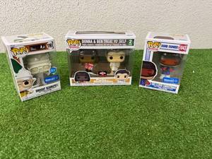 lot 192 image: Funko POP Parks & Rec, The Office & Dumb & Dumber