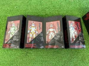 lot 224 image: Star Wars The Black Series Figures