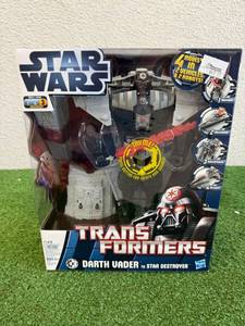 Star Wars Transformers Darth Vader to Star Destroyer