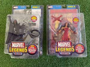lot 268 image: Marvel Legends Blade & Elektra