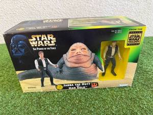 lot 272 image: Star Wars Jabba the Hutt and Han Solo