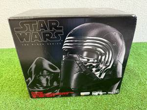 lot 274 image: Star Wars The Black Series Kylo Ren Electronic Voice Changer Helmet