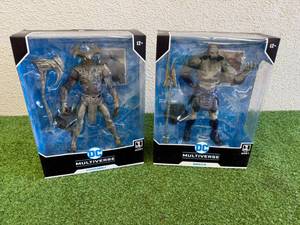 lot 294 image: DC Multiverse Steppenwolf & Darkseid