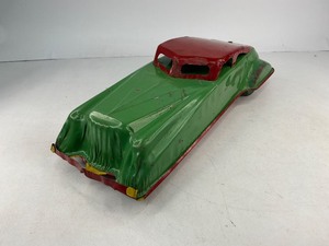 Buffalo Toys 16 V Streamlined Tin Car with Wood Wheels