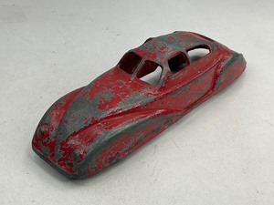 lot 46 image: Jane Francis PGH Red Roadster Toy Car