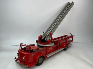 lot 50 image: Doepke American LaFrance Rossmoyne Aerial Ladder Fire Truck By Model Toys