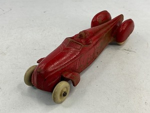 lot 65 image: Sun Rubber Futuristic Streamlined Toy Race Car
