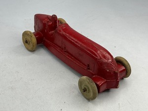 lot 66 image: Auburn Rubber Race Car - Red