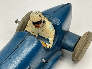 lot 70 image: Auburn Rubber Toy Indy Race Car - Blue