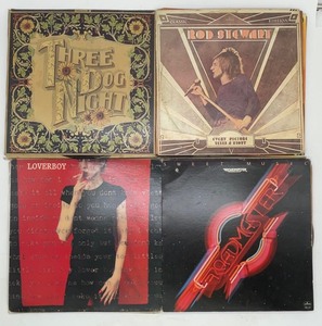 lot 19 image: Vintage Record Albums Mixed Genre Loverboy, J. Geils, Three Dog Night ETC