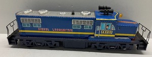 lot 62 image: Vintage Diesel Locomotive Battery Operated Train Car