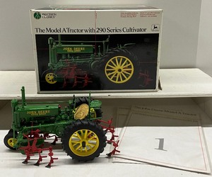 lot 25 image: 1991 Model A Tractor with 290 Series Cultivator Precision Classics John Deere