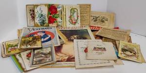 lot 103 image: Vintage Postcards and Ephemera