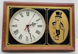 lot 119 image: Mr. Peanut Planters Peanuts 1995 Clock-Works